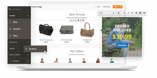 Magento e-commerce